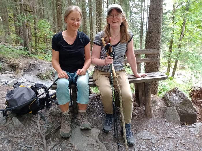 Angi Nolden, Anna, Holiday in Les Crosets, Switzerland, August 2022