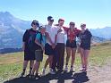Helen, Nicolas Nolden, Jakob + Lily Skalezky, Ella Nolden, Natalie, Holiday in Les Crosets, Switzerland, August 2022
